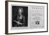 Titlepage of "Sonate a Tre" with a Portrait of Arcangelo Corelli (1653-1713)-null-Framed Giclee Print