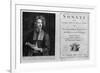 Titlepage of "Sonate a Tre" with a Portrait of Arcangelo Corelli (1653-1713)-null-Framed Giclee Print
