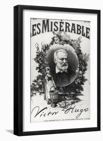 Titlepage of the First Edition of "Les Miserables" by Victor Hugo (1802-85)-null-Framed Giclee Print