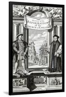 Titlepage of The History of the Reformation of the Church of England-Robert White-Framed Giclee Print