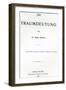 Titlepage to 'Die Traumdeutung' by Sigmund Freud, Published in 1899-German School-Framed Giclee Print