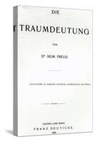 Titlepage to 'Die Traumdeutung' by Sigmund Freud, Published in 1899-German School-Stretched Canvas