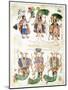 Titles by Diego De Mendoza Austria and Montezuma, Chieftain of Santiago Tlaltecoco-null-Mounted Giclee Print