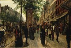 Boulevard Des Italiens-Tito Lessi-Giclee Print