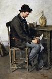 Reading Alone, 1878-1880-Tito Lessi-Giclee Print