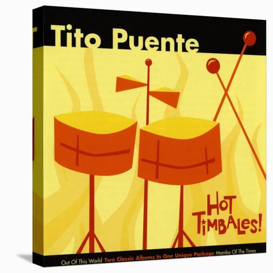 Tito Puente, Hot Timbales-null-Stretched Canvas