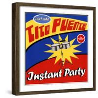 Tito Puente - Instant Party-null-Framed Art Print