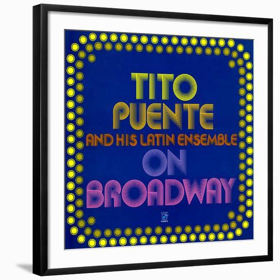 Tito Puente - On Broadway-null-Framed Art Print