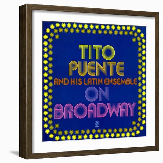 Tito Puente - On Broadway-null-Framed Art Print