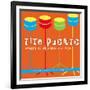 Tito Puente, Party at Puente's Place-null-Framed Art Print