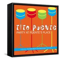 Tito Puente, Party at Puente's Place-null-Framed Stretched Canvas