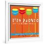 Tito Puente, Party at Puente's Place-null-Framed Art Print