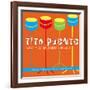 Tito Puente, Party at Puente's Place-null-Framed Art Print