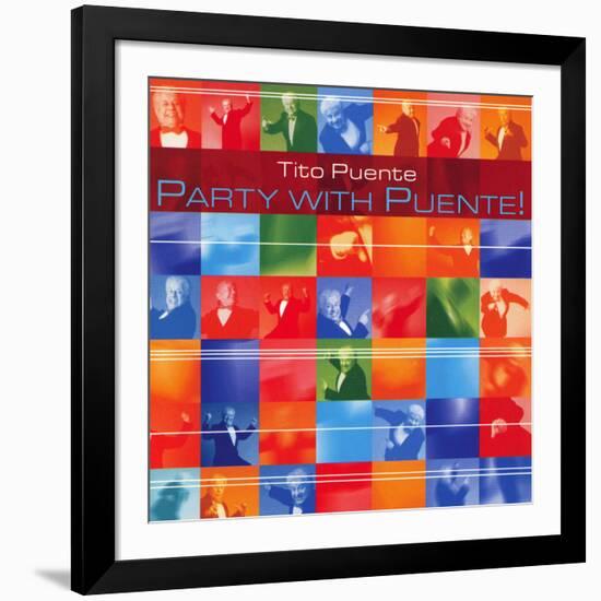 Tito Puente - Party with Puente!-null-Framed Art Print