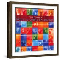 Tito Puente - Party with Puente!-null-Framed Art Print