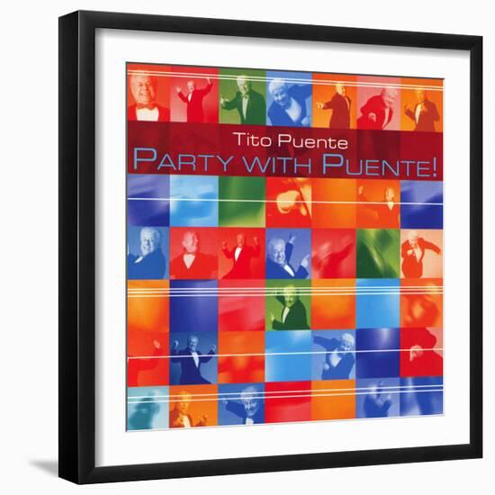 Tito Puente - Party with Puente!-null-Framed Art Print