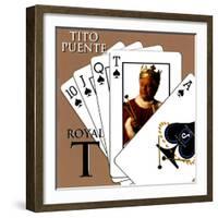 Tito Puente - Royal T-null-Framed Art Print