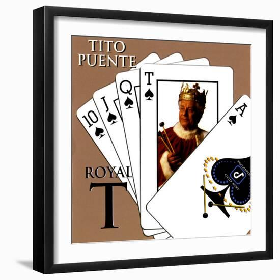 Tito Puente - Royal T-null-Framed Art Print