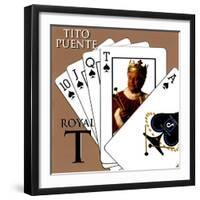 Tito Puente - Royal T-null-Framed Art Print