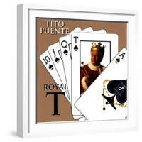 Tito Puente - Royal T-null-Framed Art Print