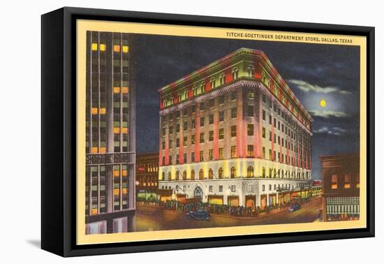 Titsche-Goettinger Department Store, Dallas, Texas-null-Framed Stretched Canvas