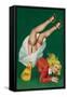 Titter Magazine; Cheerleader-Peter Driben-Framed Stretched Canvas