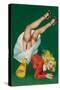 Titter Magazine; Cheerleader-Peter Driben-Stretched Canvas