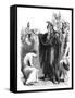 Titus Andronicus by William Shakespeare-John Gilbert-Framed Stretched Canvas