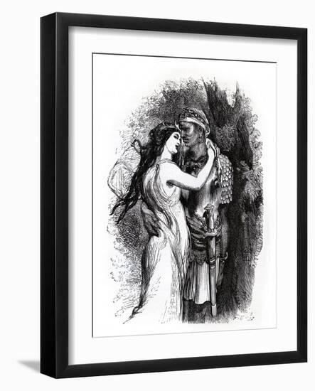 Titus Andronicus by William Shakespeare-John Gilbert-Framed Giclee Print