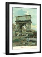 Titus' Arch, Rome-null-Framed Art Print