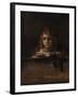 Titus at His Desk, 1655-Rembrandt van Rijn-Framed Giclee Print