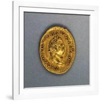 Titus Aureus, Minted by Mint of Rome, AD 80, Recto, Roman Coins AD-null-Framed Giclee Print