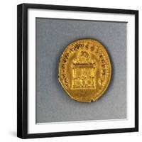 Titus Aureus, Minted by Mint of Rome, AD 80, Verso, Roman Coins AD-null-Framed Giclee Print