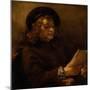 Titus reading, 1656-7-Rembrandt van Rijn-Mounted Giclee Print