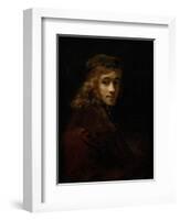 Titus, Rembrandt's Son-Rembrandt van Rijn-Framed Giclee Print