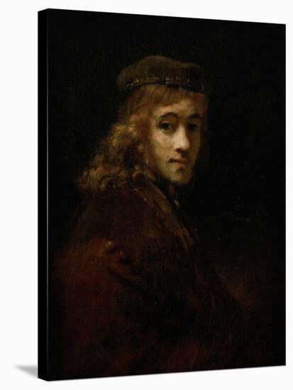 Titus, Rembrandt's Son-Rembrandt van Rijn-Stretched Canvas