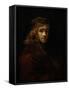 Titus, Rembrandt's Son-Rembrandt van Rijn-Framed Stretched Canvas