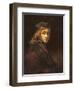 Titus, the Artist's Son, c.1662-Rembrandt van Rijn-Framed Giclee Print