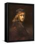 Titus, the Artist's Son, c.1662-Rembrandt van Rijn-Framed Stretched Canvas