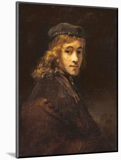 Titus, the Artist's Son, c.1662-Rembrandt van Rijn-Mounted Premium Giclee Print