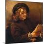 Titus, the Artist's Son, Reading, about 1656/57-Rembrandt van Rijn-Mounted Giclee Print