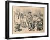 'Titus threatening Pomponius', 1852-John Leech-Framed Giclee Print