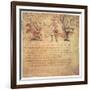 Tityrus Playing the Pipes, 5th Century-null-Framed Giclee Print