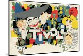 Tivoli Ad-null-Mounted Art Print
