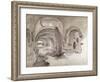 Tivoli, Cryptoporticus under the Temple of Hercules Victor-Sebastian Vrancx-Framed Giclee Print