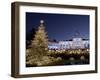 Tivoli Gardens at Christmas, Copenhagen, Denmark, Scandinavia, Europe-Sergio Pitamitz-Framed Photographic Print