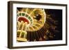 Tivoli Gardens at Night during Halloween, Merry-Go-Round, 2022 (Photo)-Sisse Brimberg-Framed Giclee Print