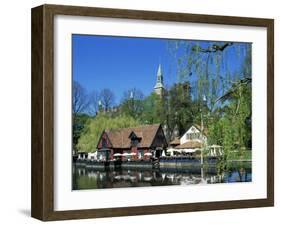 Tivoli Gardens, Copenhagen, Denmark, Scandinavia-Hans Peter Merten-Framed Photographic Print