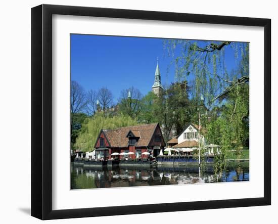 Tivoli Gardens, Copenhagen, Denmark, Scandinavia-Hans Peter Merten-Framed Photographic Print