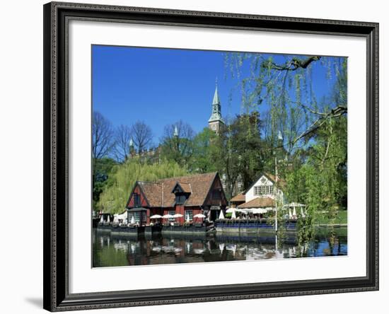 Tivoli Gardens, Copenhagen, Denmark, Scandinavia-Hans Peter Merten-Framed Photographic Print